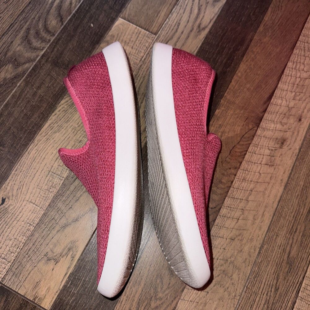 Allbirds Mens Tree Loungers Size 10 M Lux Pink Mesh Slip On Loafers Shoes - Picture 5 of 7